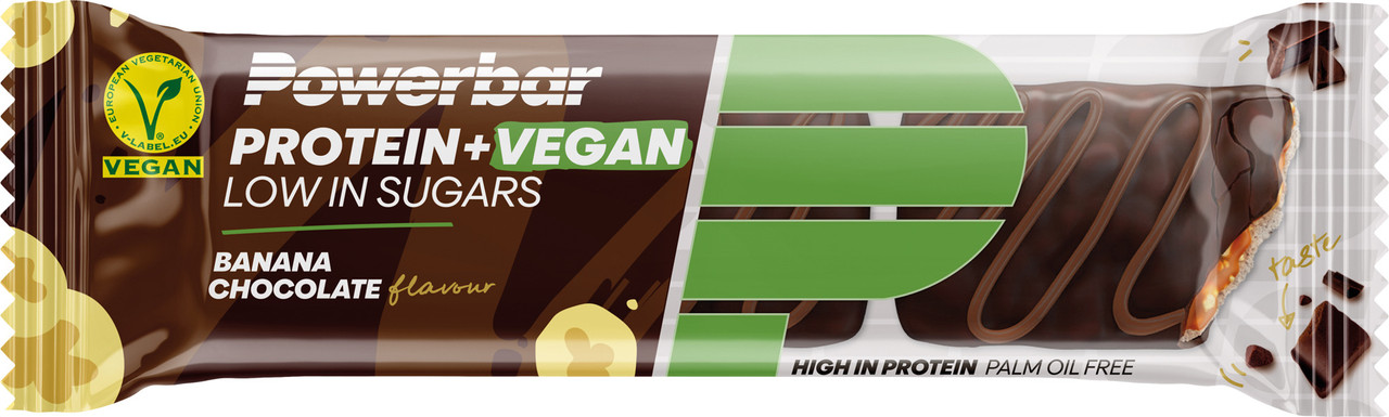 Powerbar Protein Plus Low Sugar Vegan Riegel 1 Stück bike components