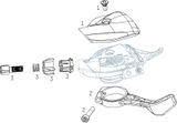 SRAM Piezas de repuesto para palanca de cambios X01 DH Trigger (2019)