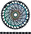 SRAM XX1 Eagle XG-1299 cassette + XX1 Eagle chain 12-speed wear set