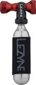 Lezyne Control Drive CO2 Pumpenkopf mit CO2 Kartusche 16 g