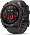 Garmin fenix 8 AMOLED Sapphire Titan GPS 51 mm Multisport-Smartwatch