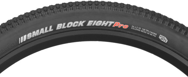 Kenda Small Block Eight Pro 26" Folding Tyre - black/26x2.10