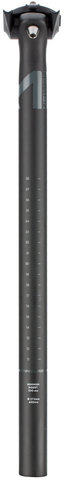 NEWMEN Tija de sillín Advanced Carbon - black matt/27,2 mm / 430 mm / SB 0 mm