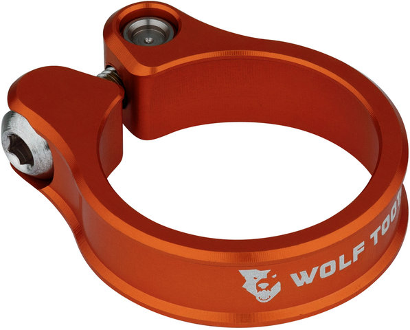 Wolf Tooth Components Abrazadera de sillín - naranja/34,9 mm