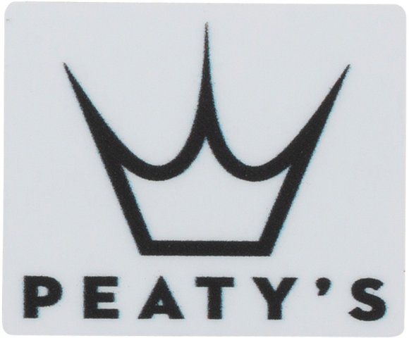 Peatys Crown Logo Sticker - white/universal