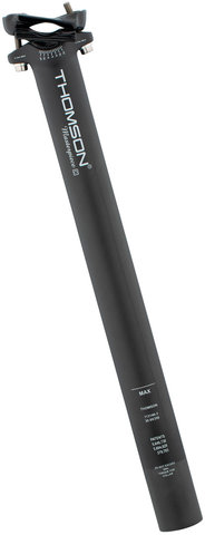 Thomson Tija de sillín Masterpiece Carbon - negro/30,9 mm / 350 mm / SB 0 mm