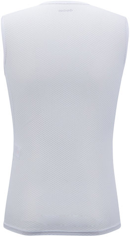 GripGrab Camiseta interior Ultralight Sleeveless Mesh Base Layer - white/M