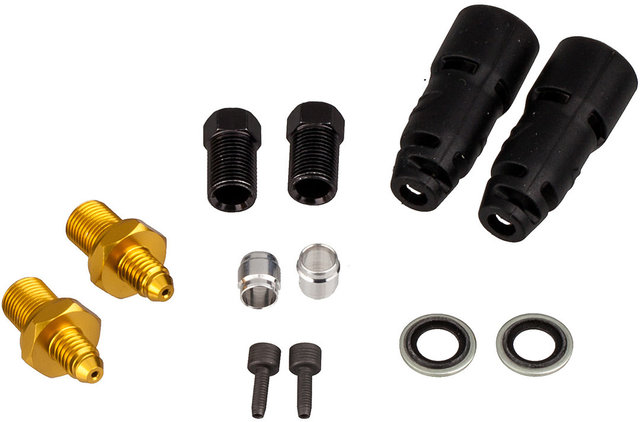 Jagwire Mountain Pro Quick-Fit Adapter Connection Kit for Brake Hoses - universal/Code