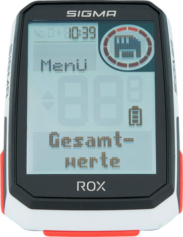 Sigma Compteur d'Entraînement ROX 4.0 GPS - blanc/universal