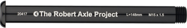 Robert Axle Project Lightning Bolt-On Front Thru-Axle - black/type 2