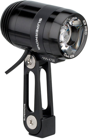 Supernova Luz delantera E3 Pro 2 LED con aprobación StVZO - negro-anodizado/con Multimount
