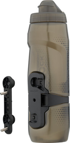 FIDLOCK Bidon TWIST 800 ml avec Système de Porte-Bidon bike base - transparent-noir/800 ml