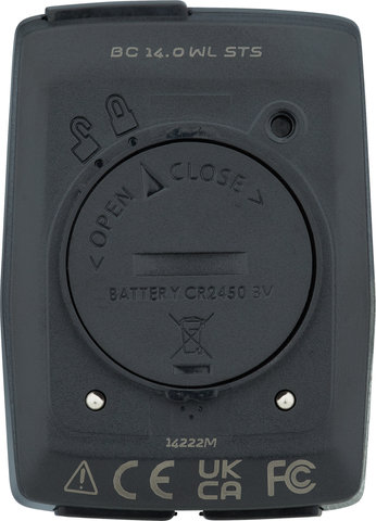 Sigma BC 14.0 STS wireless Tacho - schwarz/universal