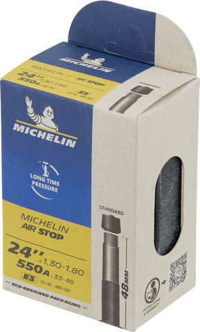 Michelin Cámara de aire E3 Airstop para 24" - universal/24 x 1,3-1,8 AV 48 mm