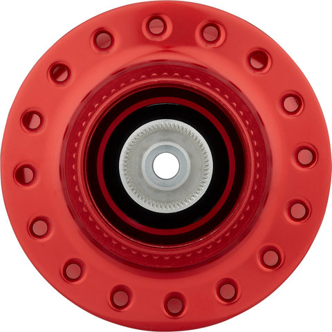 SON Delux Centre Lock Disc Dynamo Hub - red/32 hole