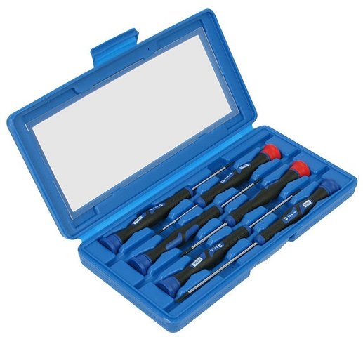 Cyclus Tools Kit de mecánica de precisión - azul-negro/universal