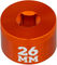 Fox Racing Shox Fork Topcap Socket Drive V2 Werkzeug - orange/26 mm