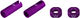 Peatys Set de Pièces Détachées pour Valves Tubeless Chris King Edition MK2 - violet/universal