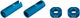 Peatys Chris King Edition MK2 Tubeless Valve Spare Parts Set - turquoise/universal