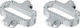 Shimano Cales SPD SM-SH56 Modèle 2023 - argenté/avec contreplaque