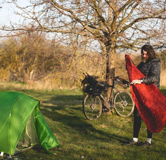 Matelas de camping autogonflant pour 2 personnes - Camping et Bivouac