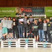 TrailTrophy Podium Latsch 2019