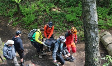 Outdoor Erste Hilfe Kurs mit dem DRK