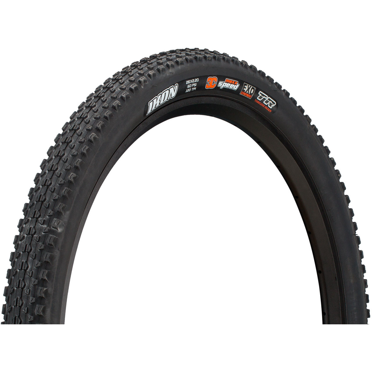 Maxxis Ikon 3C MaxxSpeed EXO TR 26 Folding Tyre bike components