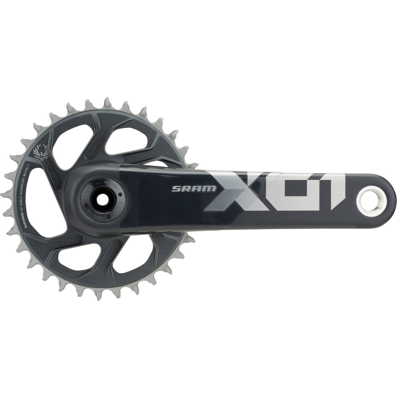 SRAM X01 Eagle DUB 12 speed Carbon Crankset bike components