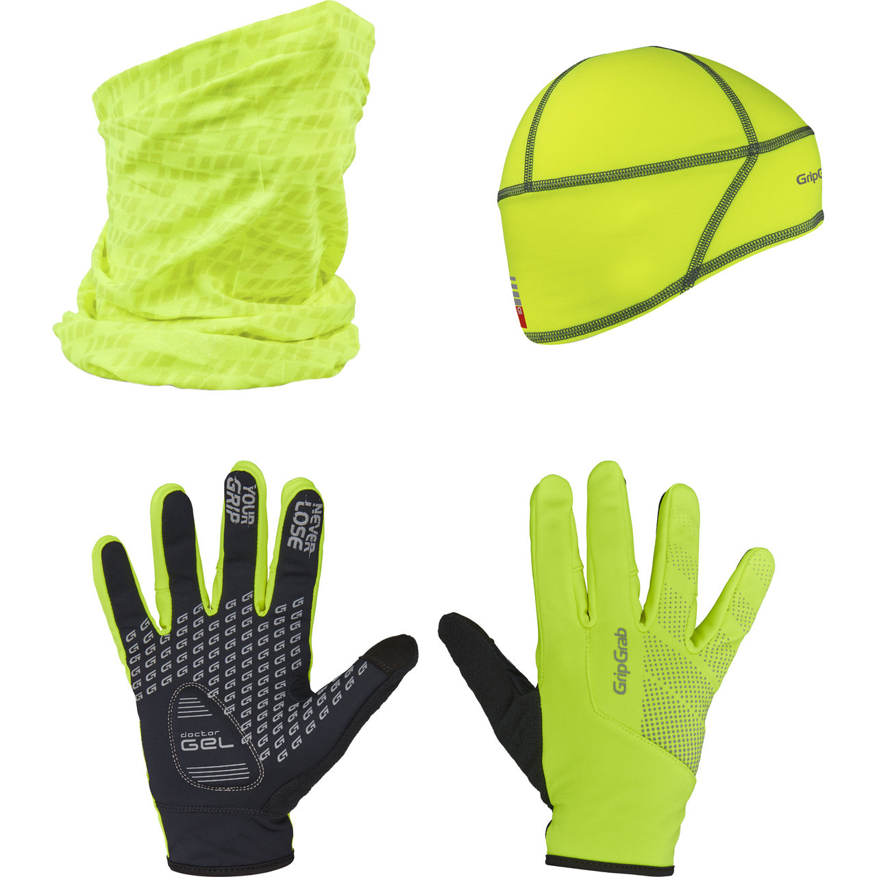 Hi vis cycling gloves on sale