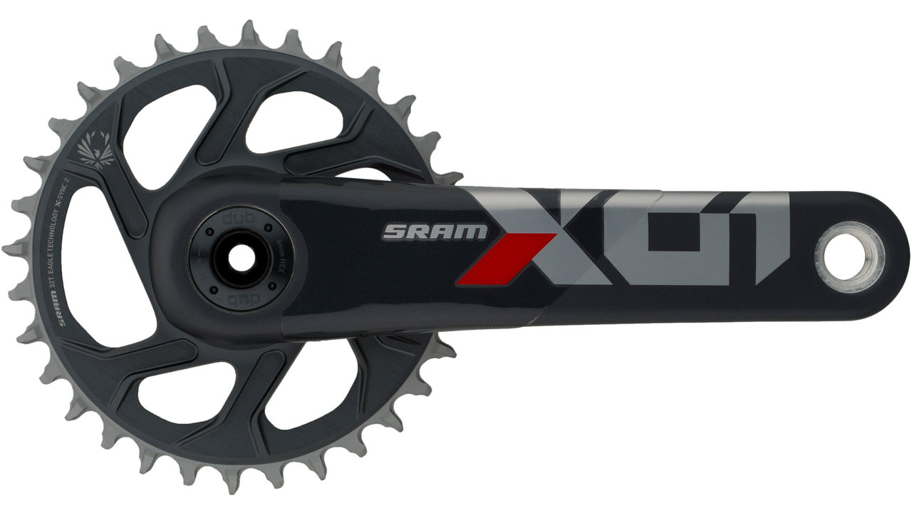 SRAM X01 Eagle DUB 12 speed Carbon Crankset bike components