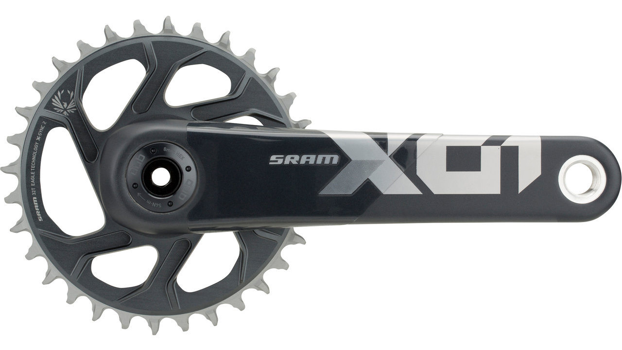 SRAM X01 Eagle DUB 12 speed Carbon Crankset bike components