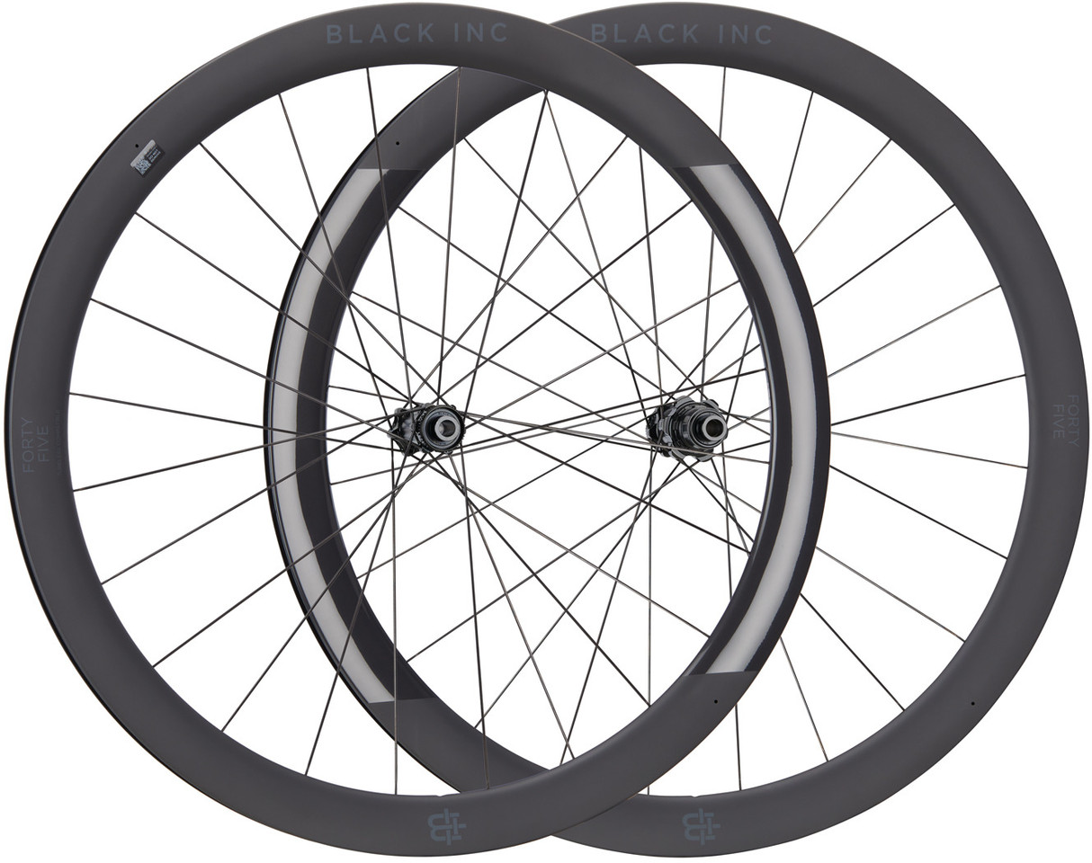 Cumulatief Van hen wastafel Black Inc Forty Five Center Lock Disc Carbon 28" Wheelset - bike-components