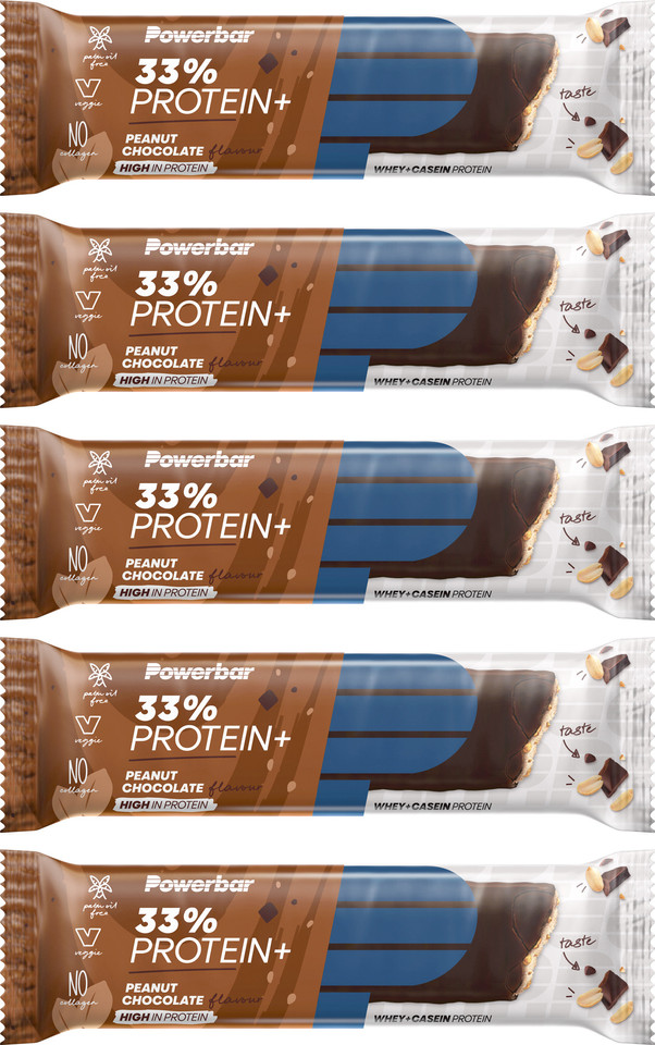 Powerbar Protein Plus Bar 33 5 Bars For Recovery Bike Components