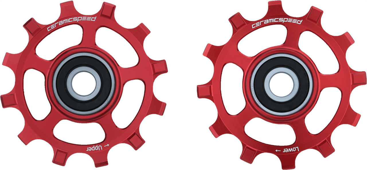 Ceramicspeed Galets De Dérailleur Coated Sram Red Force Axs 12 Vitesses Bike Components