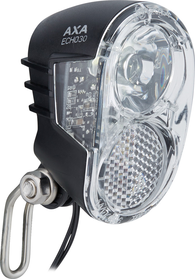 Axa Echo Steady Auto Front Light Stvzo Approved Bike Components