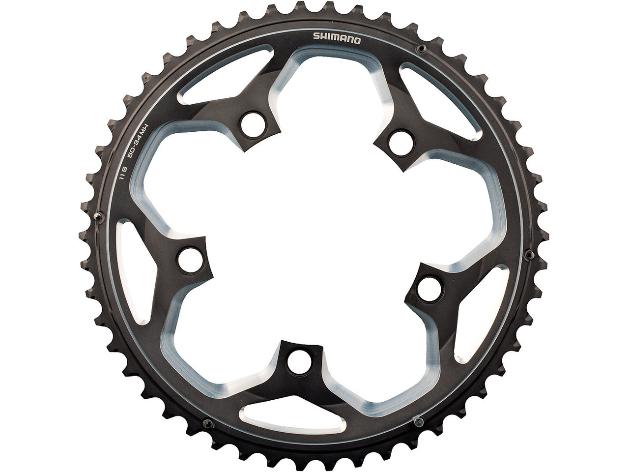 Shimano FC RS500 11 speed Chainring Silver Black 34 52T bike components