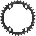 absoluteBLACK Round Road 110/4 Chainring for Shimano Dura-Ace / Ultegra / 105