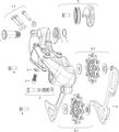 SRAM GX 1X11 / GX DH 1X7 Type 2.1 Rear Derailleur Spare Parts