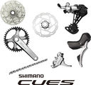 Shimano CUES U6000 Gruppe 1x10 "Polished Silver Edition"