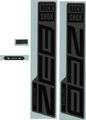 RockShox Decal Kit Sticker Set for ZEB Ultimate as of 2021 Model