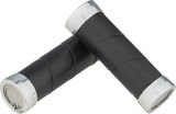 Brooks Slender leather handlebar grips for twist shifters on both sides