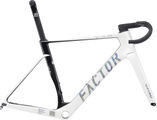 Factor OSTRO V.A.M. Disc T47a Shimano pearl white-chrome Carbon Rahmenkit