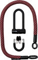 tex-lock eyelet chain lock + U/X-lock shackle lock