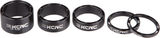 KCNC 5-Piece Hollow Headset Spacer Set for 1 1/8"