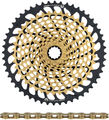 SRAM Set desgaste cassette XX1 Eagle XG-1299 + cadena PC XX1 Eagle 12 vel.