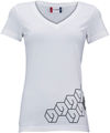 LEVELNINE T-Shirt pour Dames Women White