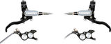 Hope EVO GR4 v+h Set Scheibenbremse mit Stahlflexleitung