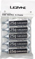 Lezyne Spare Threaded CO2 Cartridges, 25 g - 5 pcs