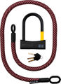 tex-lock Eyelet chain lock + D-lock shackle lock